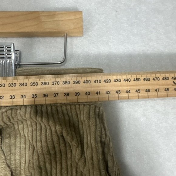 Xisle Mens Corduroy Casual Pant  size 34 Beige Cotton Pant - Picture 12 of 15